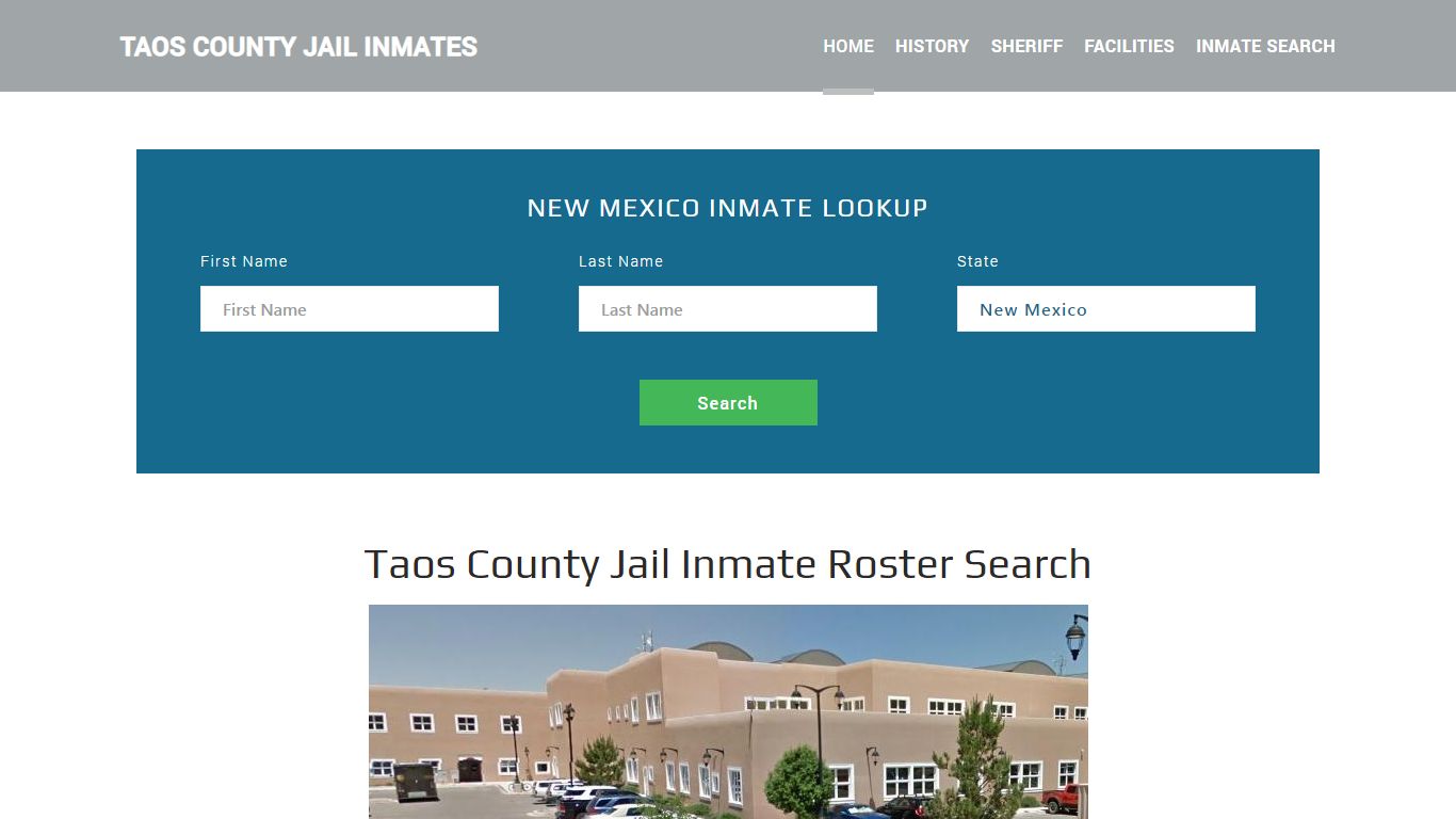 Taos County Jail Inmate Roster Lookup, Taos, NM